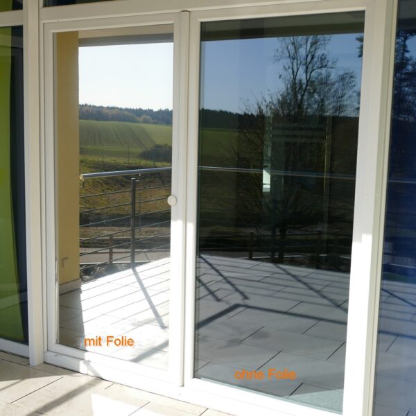 Sonnenschutzfolie Vista 90 Silber außen
