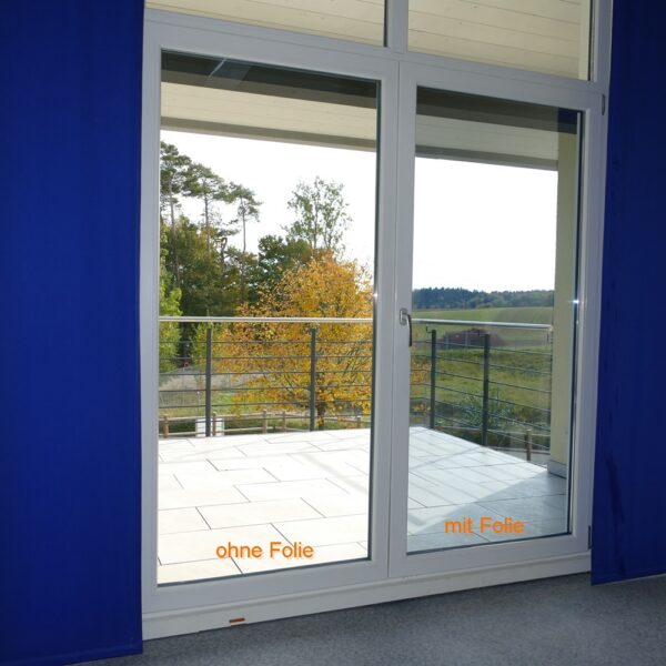 Sonnenschutzfolie S 30 Silber mittel innen