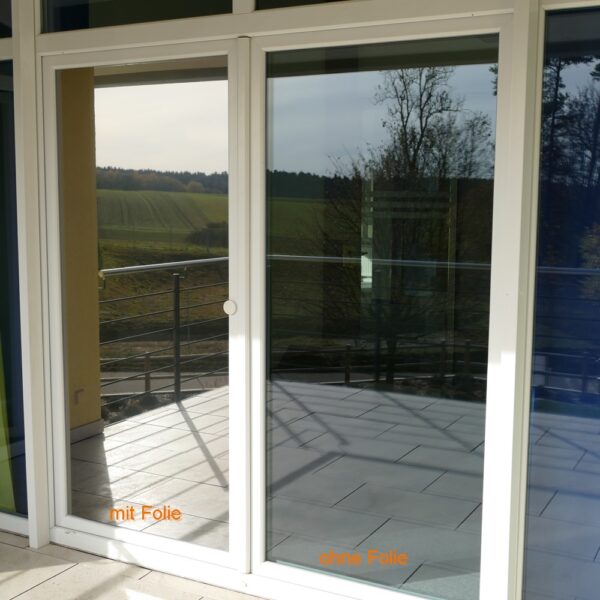 Sonnenschutzfolie Titane G 420 Grau dunkel außen