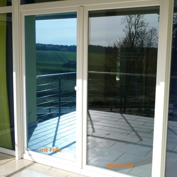 Sonnenschutzfolie BL 20 Blau außen