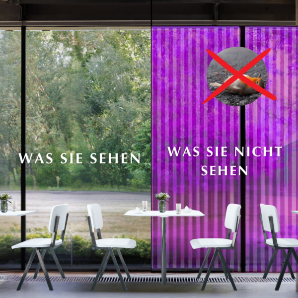 BirdShades® Vogelschutzfolie