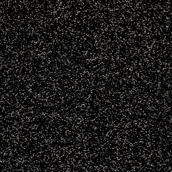 Möbelfolie Glitzer Schwarz